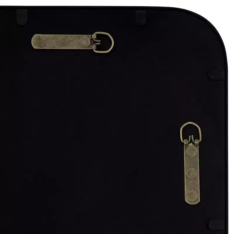 24 x 38 Black Rectangular Wall Mirror