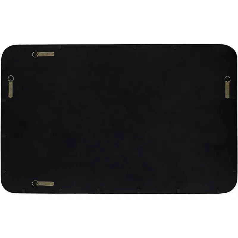 24 x 38 Black Rectangular Wall Mirror