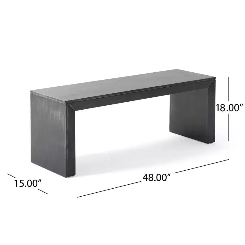 Farmhouse 48 Acacia Wood Dining Bench