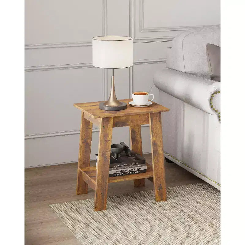 31.5 inch wooden hall tree entryway table coat rack 2 tier shoe shelf 7 hooks mesh cabinet foyer front door